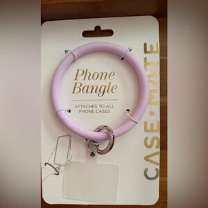 Case-Mate Phone Bangle - Lavender and Silver